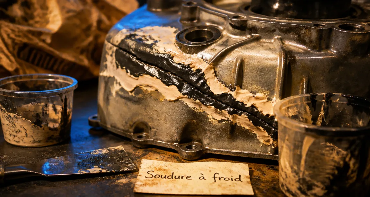 Soudure à froid : résistance mécanique réelle d’une réparation époxy