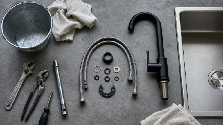 Changer un robinet de cuisine : outils et joints d’étanchéité