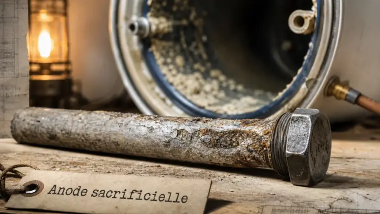 Chauffe eau anode sacrificielle usée : protéger la cuve, quand remplacer