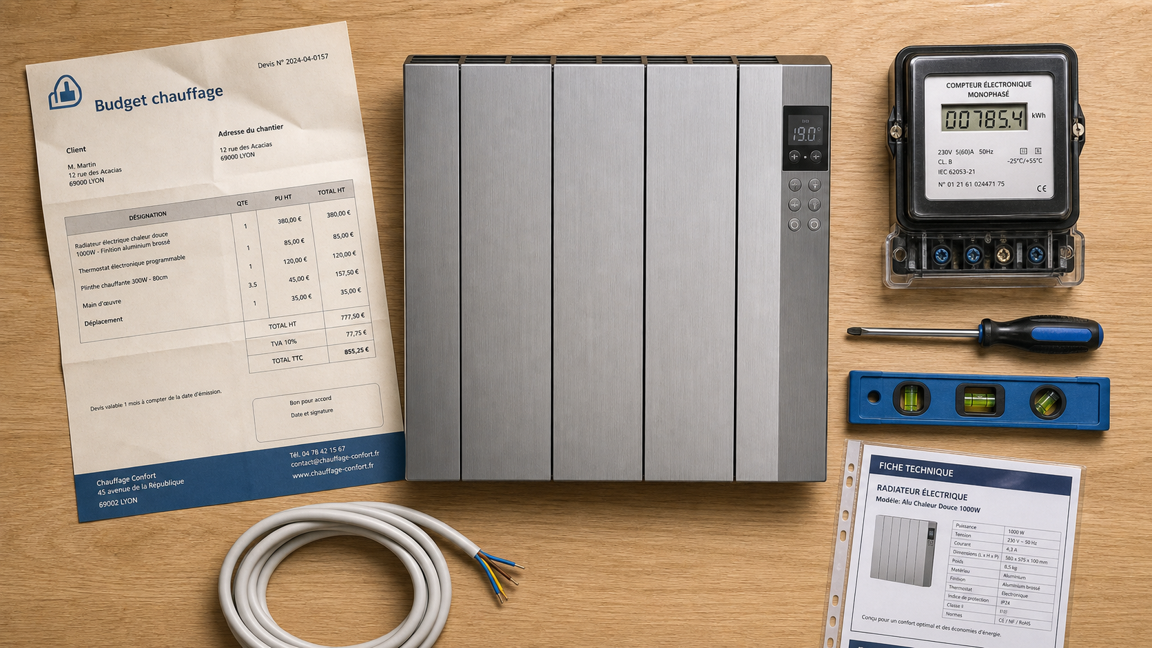 Coût remplacement chauffage gaz par électrique : radiateurs, chaudière électrique ou PAC air-eau