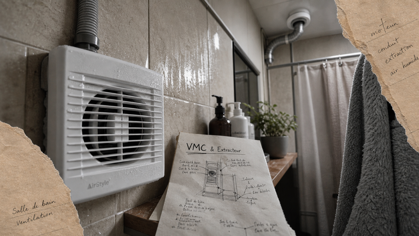 vmc extracteur : extracteur mural et VMC, humidité, débit et bruit
