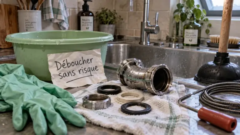 Déboucheur d'évier : vinaigre et produit chimique, danger à ne jamais mélanger
