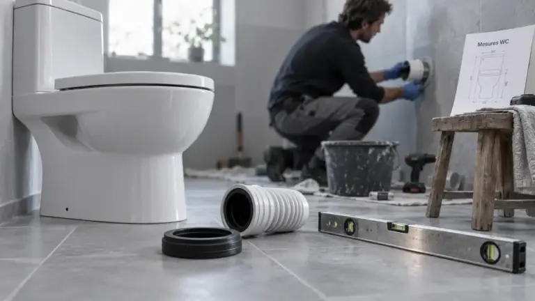 WC changer : mauvaise mesure déclenche une fuite dès la première chasse